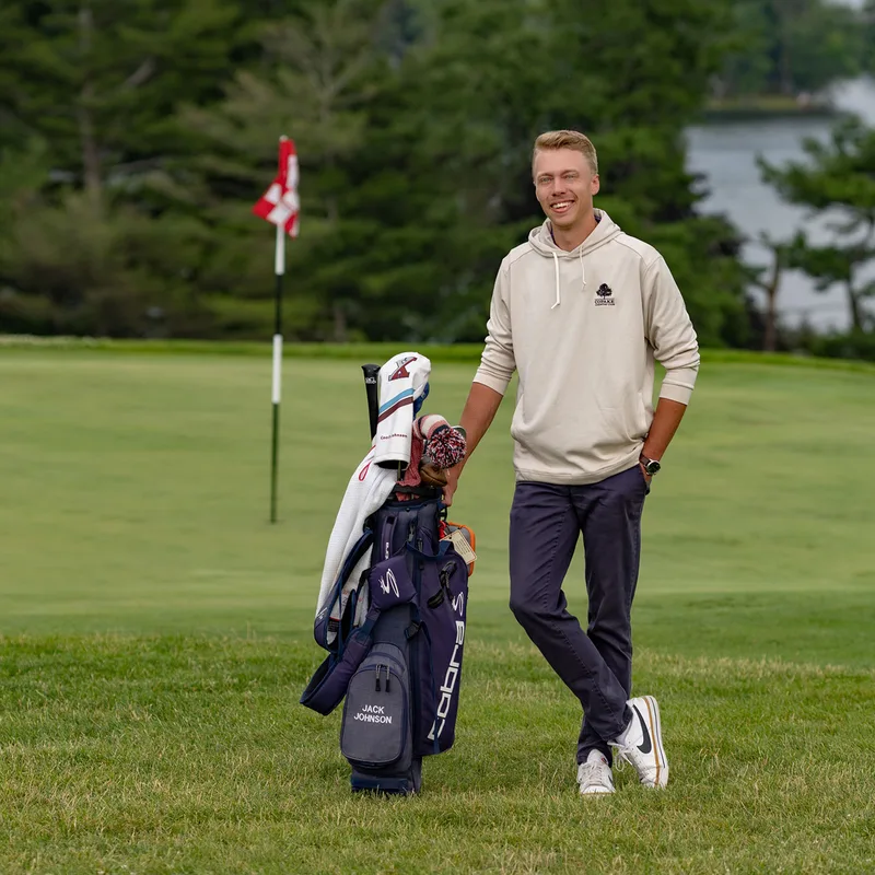 Jack Johnson, junior golf coach in Craryville, NY