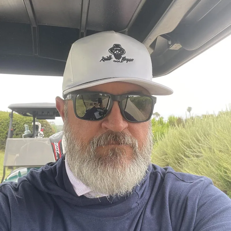 Keith Morgan, junior golf coach in Glendale, CA