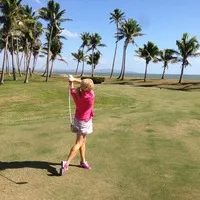 Michelle Abell, junior golf coach in Pasadena, CA