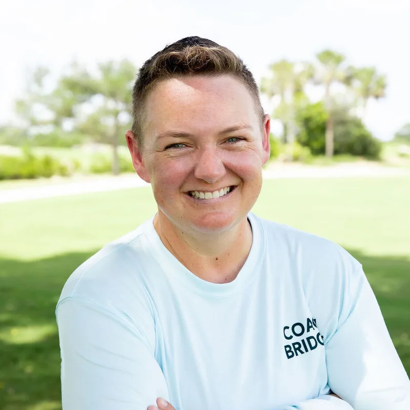Bridget Ackley, junior golf coach in West Palm Beach, FL